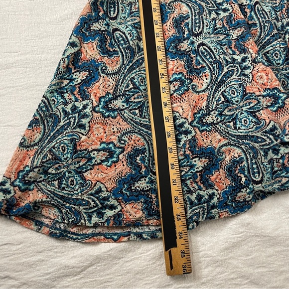 Forever 21 Dress Size 2X Women’s Multi Colored  Bohemian-Inspired Paisley Print - Picture 10 of 11